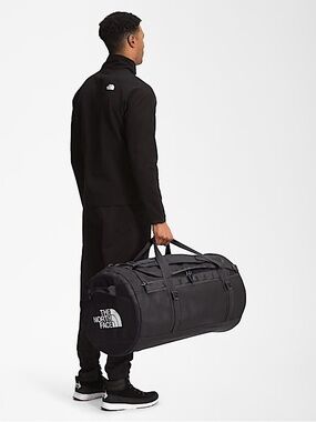The North Face Base Camp Golden State Duffel Bag,  Large,  Black, 95 Liters